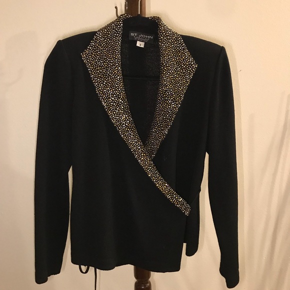 St. John Tops - ST JOHN by Marie Gray evening wear jacket